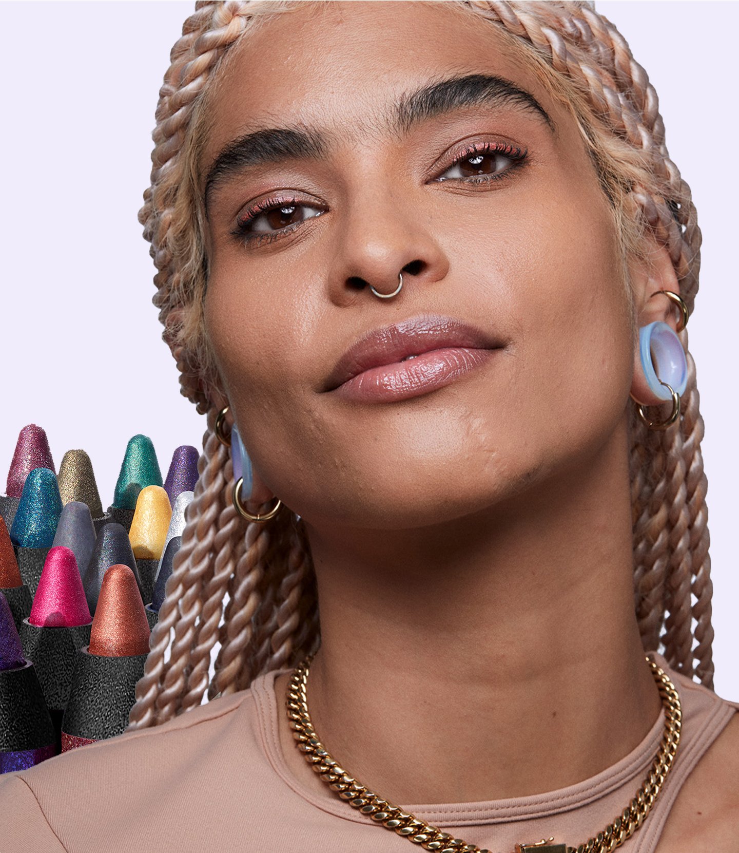 Maquillaje con rojos